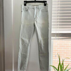 Gap True Skinny Ankle Jeans Pale Blue | 27R